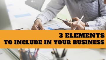 3 elements for business